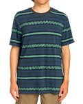 The Billabong Mens Halfrack T-Shirt in Navy