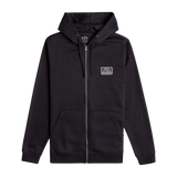 The Billabong Mens Adventure Division Walled Zipped Hoodie in Black