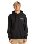 The Billabong Mens Foundation Hoodie in Black