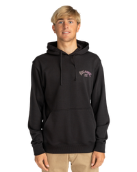 The Billabong Mens Foundation Hoodie in Black