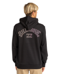 The Billabong Mens Foundation Hoodie in Black