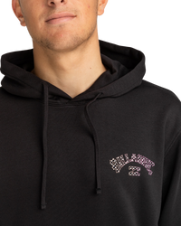 The Billabong Mens Foundation Hoodie in Black