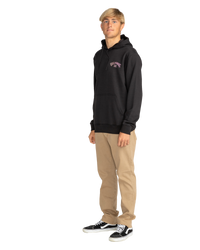 The Billabong Mens Foundation Hoodie in Black