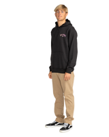 The Billabong Mens Foundation Hoodie in Black