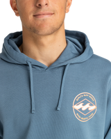 The Billabong Mens Foundation Hoodie in Vintage Indigo