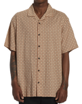 The Billabong Mens Sundays Vacay Shirt in Mustard