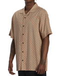 The Billabong Mens Sundays Vacay Shirt in Mustard