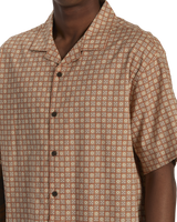 The Billabong Mens Sundays Vacay Shirt in Mustard