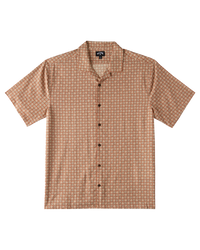 The Billabong Mens Sundays Vacay Shirt in Mustard