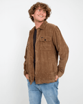 Wildwood Corduroy Overshirt in Otter