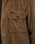 Wildwood Corduroy Overshirt in Otter