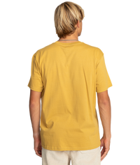 The Billabong Mens Team Wave T-Shirt in Gold