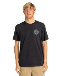 The Billabong Mens Monogram T-Shirt in Black