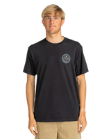 The Billabong Mens Monogram T-Shirt in Black