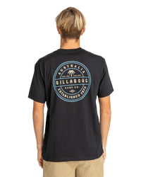 The Billabong Mens Monogram T-Shirt in Black