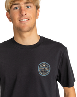 The Billabong Mens Monogram T-Shirt in Black