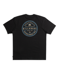 The Billabong Mens Monogram T-Shirt in Black