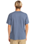 The Billabong Mens Stacked Arch T-Shirt in Slate Blue