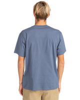 The Billabong Mens Stacked Arch T-Shirt in Slate Blue