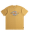 The Billabong Mens The Bay T-Shirt in Gold