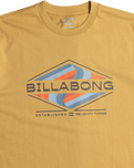 The Billabong Mens The Bay T-Shirt in Gold