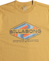 The Billabong Mens The Bay T-Shirt in Gold