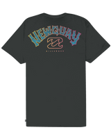 The Billabong Mens Newquay Arch T-Shirt in Washed Black