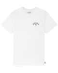 The Billabong Mens Cornwall Arch Custom T-Shirt in White