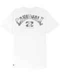 The Billabong Mens Cornwall Arch Custom T-Shirt in White