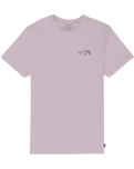 The Billabong Mens Polzeath Arch T-Shirt in Llilac