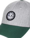 The Element Boys Boys Treelogo 2.0 Cap in Mid Grey Heather