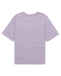 The Element Womens Basic Pocket Label T-Shirt in Lavender Grey