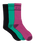 The Element Mens Clearsight 3.0 3 Pack Socks in Multi