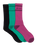 The Element Mens Clearsight 3.0 3 Pack Socks in Multi