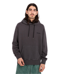 The Element Mens Cornell 3.0 Hoodie in Off Black