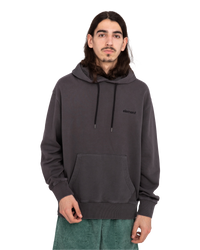 The Element Mens Cornell 3.0 Hoodie in Off Black