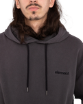 The Element Mens Cornell 3.0 Hoodie in Off Black