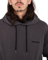 The Element Mens Cornell 3.0 Hoodie in Off Black