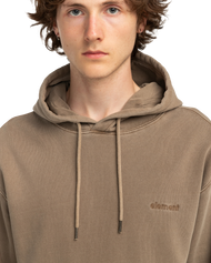 The Element Mens Cornell 3.0 Hoodie in Walnut