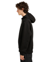 The Element Mens Rain Cornell Zip Hoodie in Flint Black