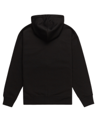 The Element Mens Rain Cornell Zip Hoodie in Flint Black