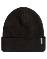 The Element Mens Dusk Low Beanie in Flint Black