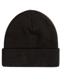 The Element Mens Dusk Low Beanie in Flint Black