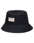 The Element Mens Eager Bucket Hat in Washed Black