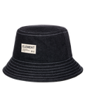 The Element Mens Eager Bucket Hat in Washed Black