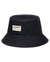The Element Mens Eager Bucket Hat in Washed Black