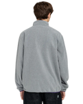 The Element Mens Abenaki Fleece in Stone Heather