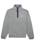 The Element Mens Abenaki Fleece in Stone Heather