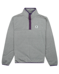 The Element Mens Abenaki Fleece in Stone Heather