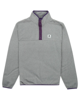 The Element Mens Abenaki Fleece in Stone Heather